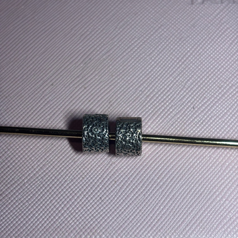 Pandora silver clips